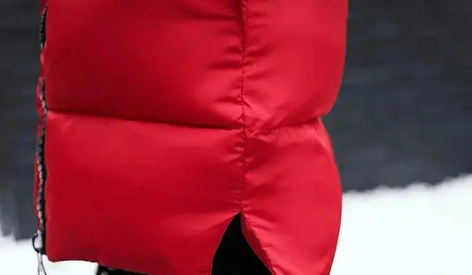 Winter coats women down jackets 2025 long slim solid color coat female Jackets outerwears woman parkas clothes zip fur collar SS69