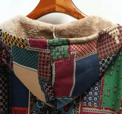 Women Cotton Winter Coat 2025 New Warm Velvet Wadded Parkas Long Sleeve Zipper Hooded Jacket Female Outerwear 4XL SS69