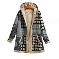 Women Cotton Winter Coat 2025 New Warm Velvet Wadded Parkas Long Sleeve Zipper Hooded Jacket Female Outerwear 4XL SS69