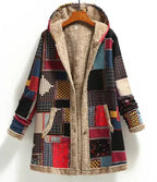 Women Cotton Winter Coat 2025 New Warm Velvet Wadded Parkas Long Sleeve Zipper Hooded Jacket Female Outerwear 4XL SS69