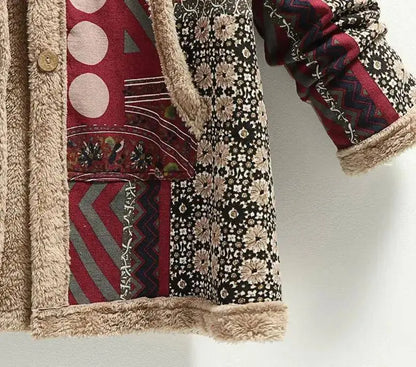 Women Cotton Winter Coat 2025 New Warm Velvet Wadded Parkas Long Sleeve Zipper Hooded Jacket Female Outerwear 4XL SS69