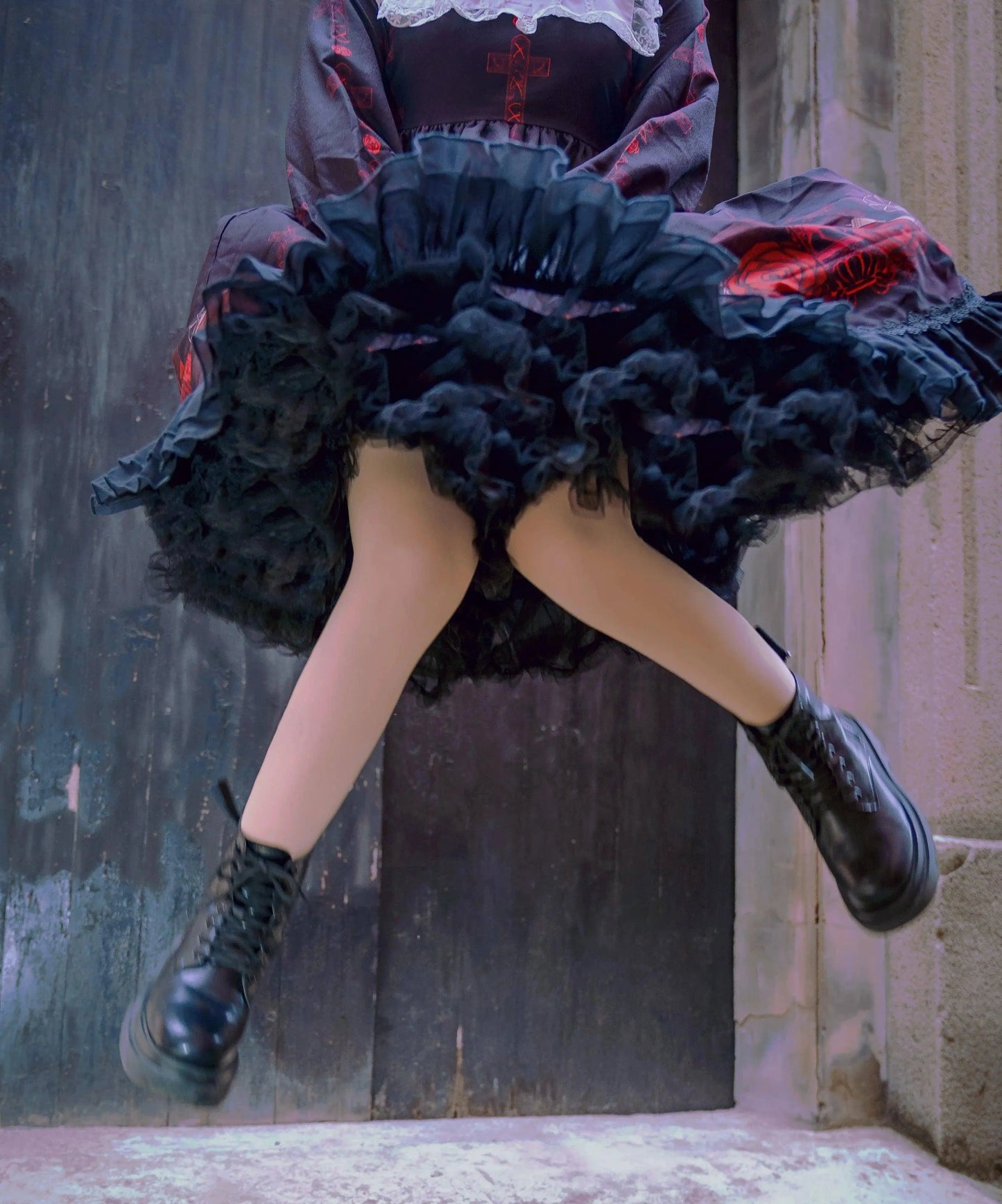 Women Fluffy Bubble Tutu Skirt White Ruffled Petticoat Girl Puffy Half Slip Prom Crinoline Underskirt colorful short under skirt - SS69