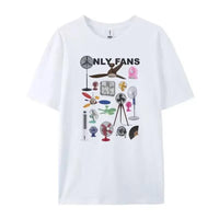 Women Vintage Fashion Streetwear Graphic T Shirt Only Fans Funny T-Shirts Short Sleeve Humor Tees Unisex Y2K Aesthetic Clothes - SS69