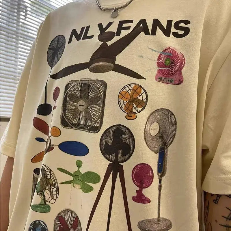 Women Vintage Fashion Streetwear Graphic T Shirt Only Fans Funny T-Shirts Short Sleeve Humor Tees Unisex Y2K Aesthetic Clothes - SS69
