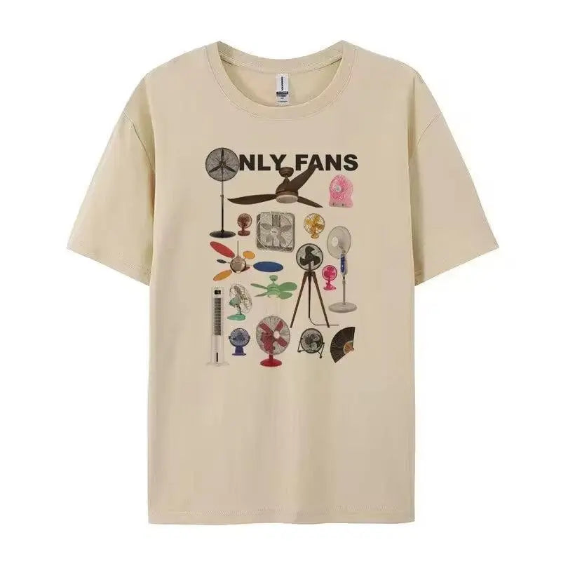 Women Vintage Fashion Streetwear Graphic T Shirt Only Fans Funny T-Shirts Short Sleeve Humor Tees Unisex Y2K Aesthetic Clothes - SS69