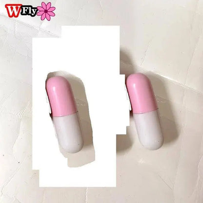 Women Y2k girl Harajuku Mine tie small pill hairpin Goth cute pair clip headwear Lolita cosplay props wing hairgrips SS69