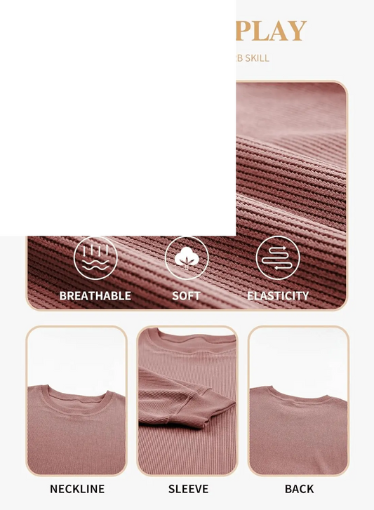 Women plus Size Sweatshirts Long Sleeves (1X-5X) - SS69