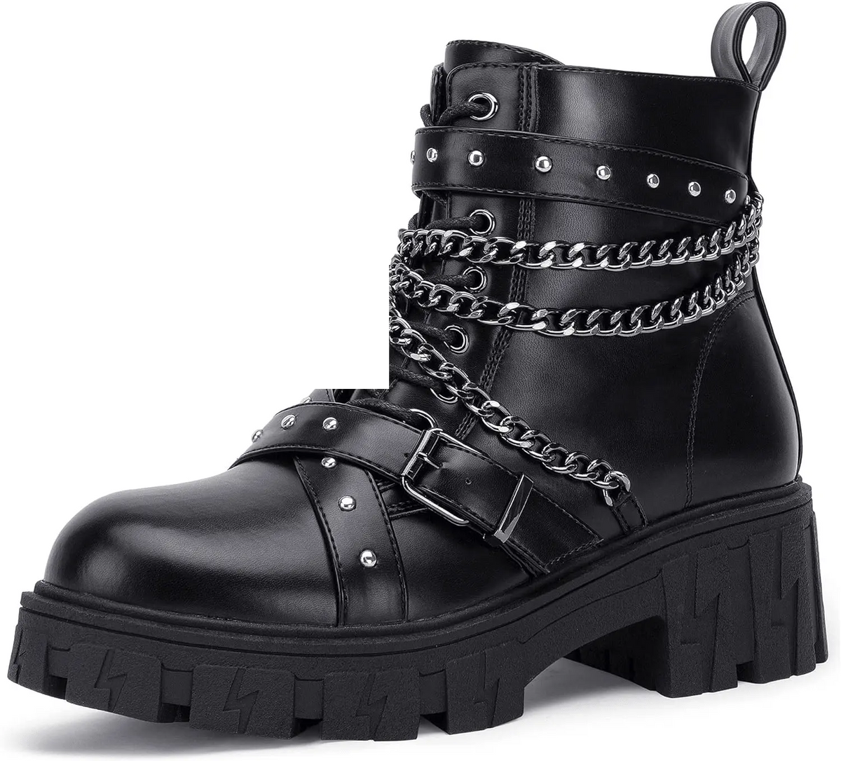 Women'S 9620 Chelsea Ankle Boots | Fashion Lug Sole Platform Elastic Slip-On Booties - SS69