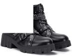 Women'S 9620 Chelsea Ankle Boots | Fashion Lug Sole Platform Elastic Slip-On Booties - SS69