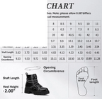 Women'S 9620 Chelsea Ankle Boots | Fashion Lug Sole Platform Elastic Slip-On Booties - SS69