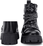 Women'S 9620 Chelsea Ankle Boots | Fashion Lug Sole Platform Elastic Slip-On Booties - SS69