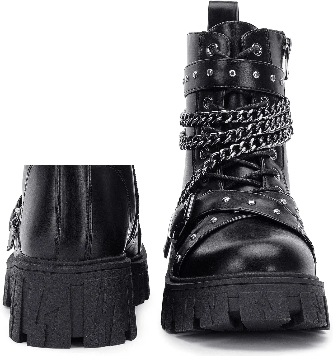 Women'S 9620 Chelsea Ankle Boots | Fashion Lug Sole Platform Elastic Slip-On Booties - SS69