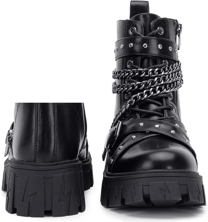 Women'S 9620 Chelsea Ankle Boots | Fashion Lug Sole Platform Elastic Slip-On Booties - SS69