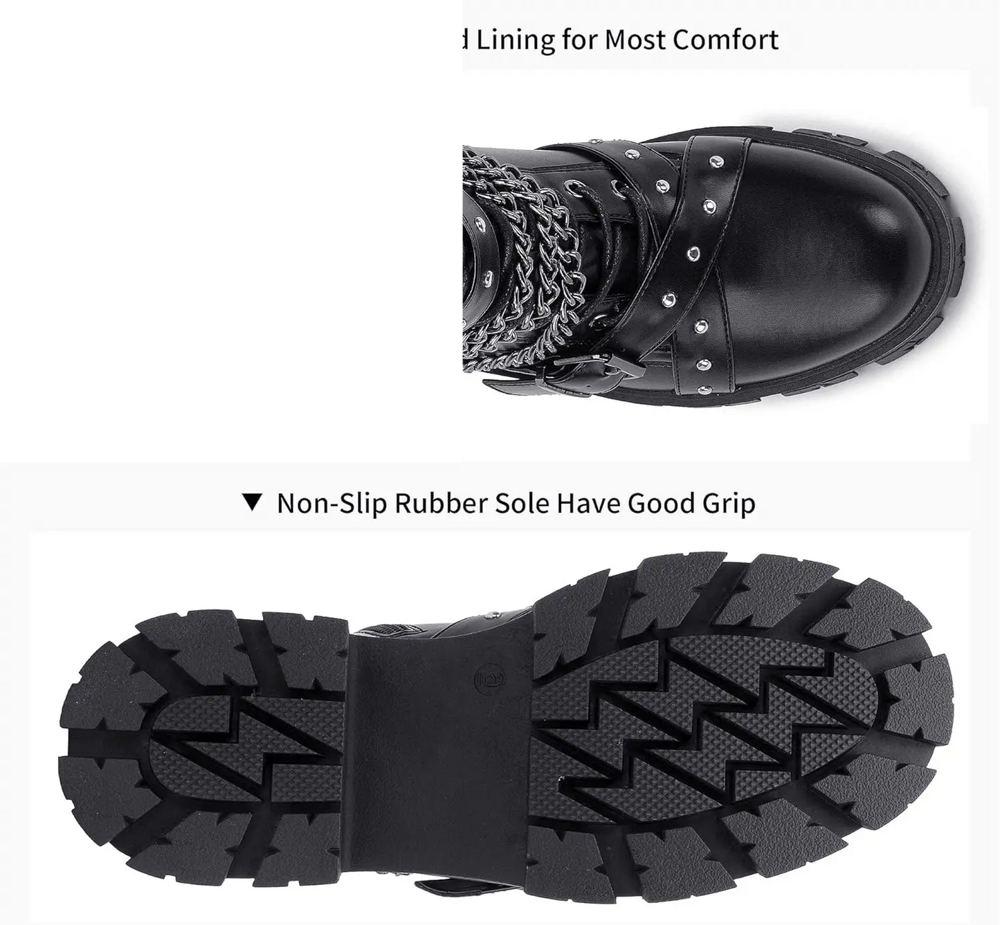 Women'S 9620 Chelsea Ankle Boots | Fashion Lug Sole Platform Elastic Slip-On Booties - SS69