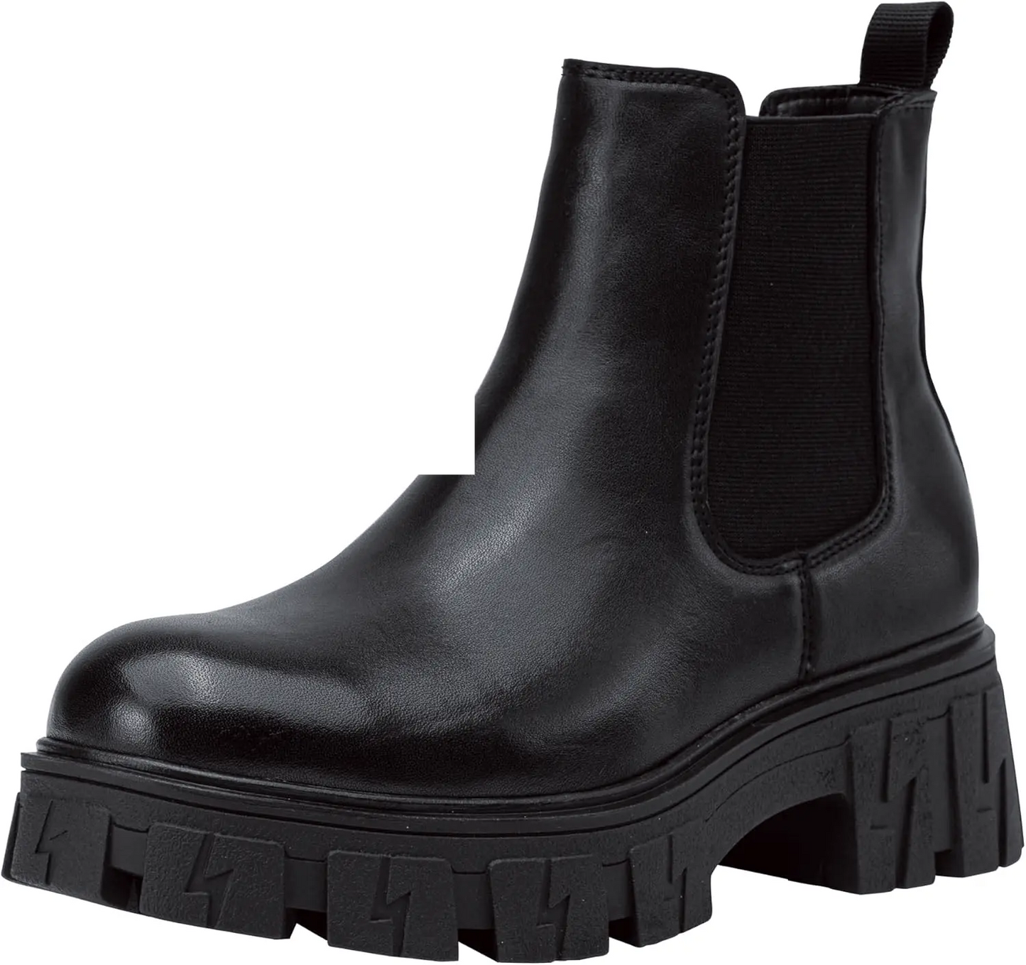 Women'S 9620 Chelsea Ankle Boots | Fashion Lug Sole Platform Elastic Slip-On Booties - SS69