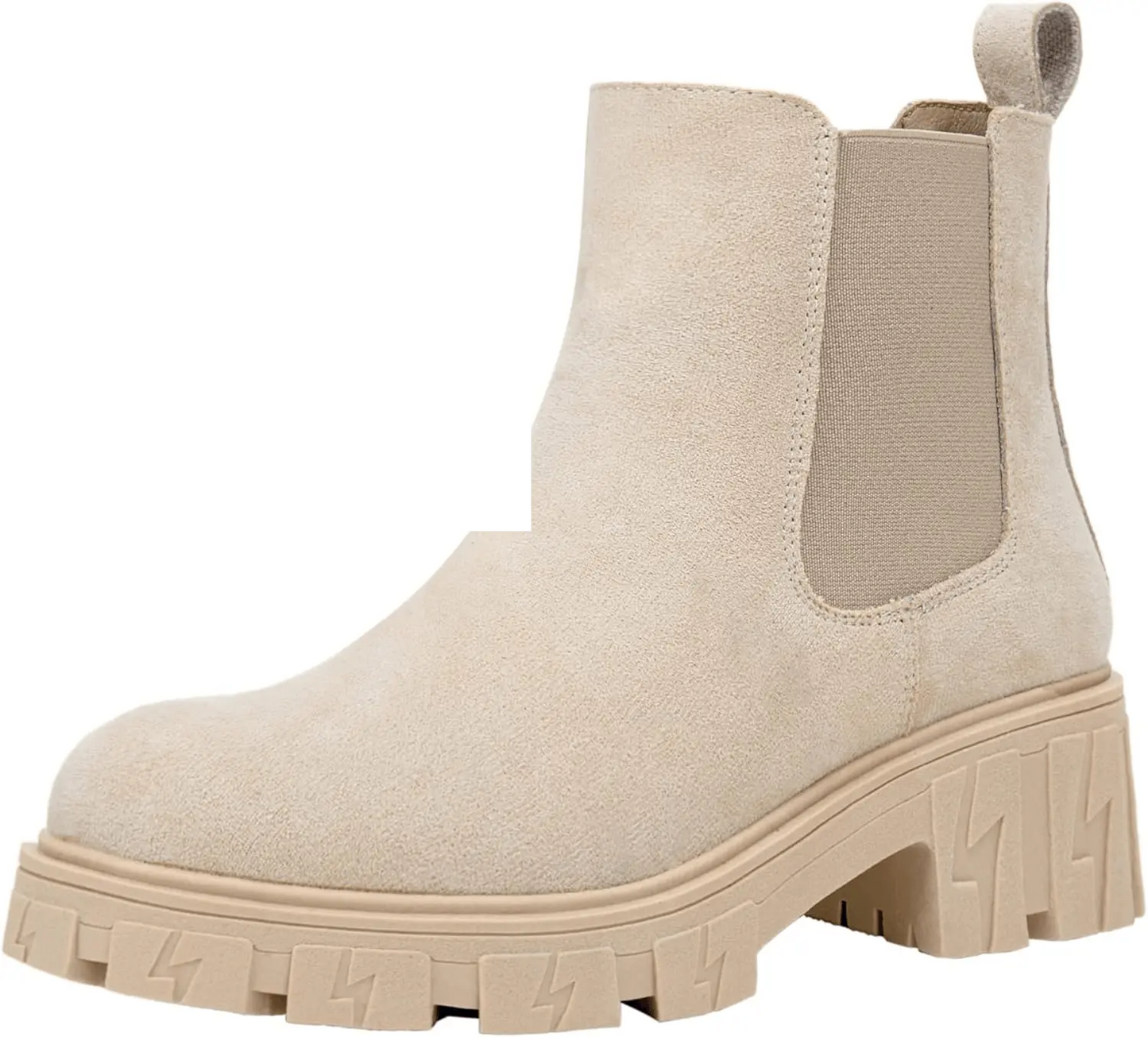 Women'S 9620 Chelsea Ankle Boots | Fashion Lug Sole Platform Elastic Slip-On Booties - SS69