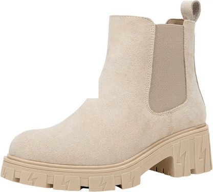 Women'S 9620 Chelsea Ankle Boots | Fashion Lug Sole Platform Elastic Slip-On Booties - SS69