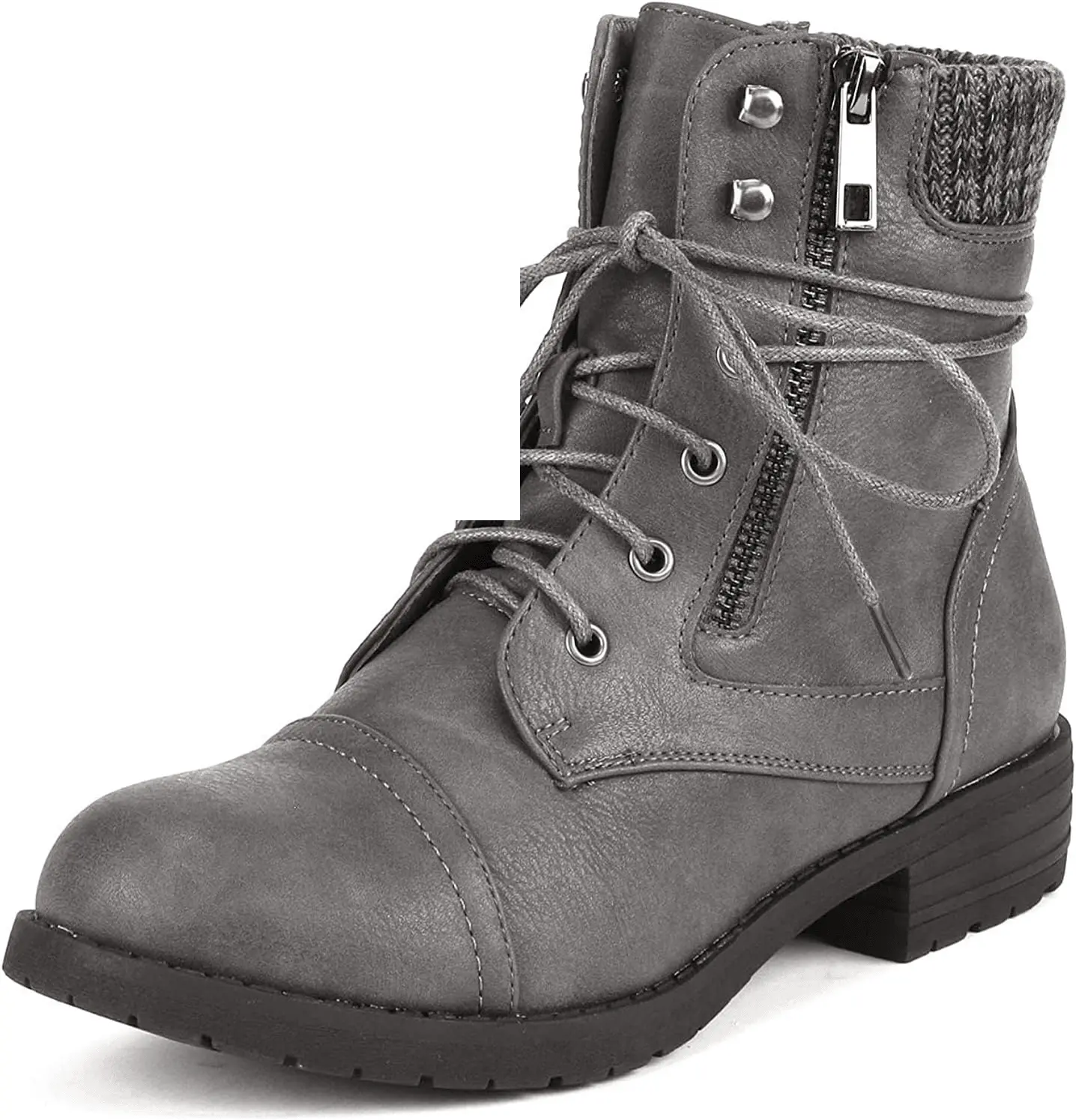 Women'S Lace up Combat Boots Ankle Booties - SS69