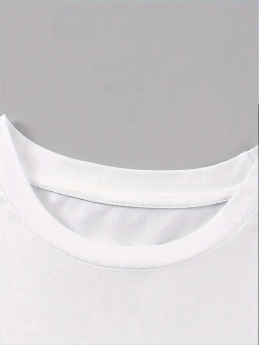 Women's Casual Graphic Tee - Squid & GAME Design, Gray Short Sleeve Crew Neck T-Shirt with Pink Geometric Print, Summer Casual Attire, Polyester Blend, Machine Washable SS69