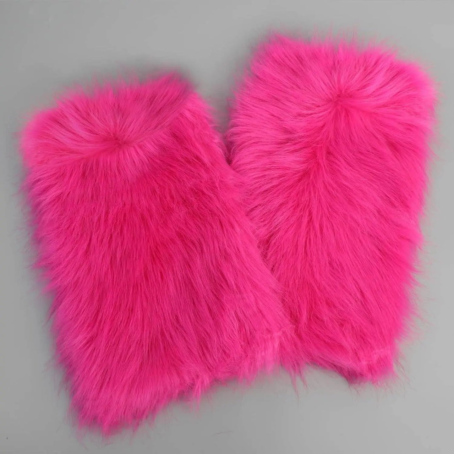 Women's Fur Leg Warmers, Furry Leg Warmers - SS69