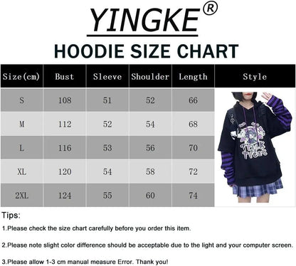 Women's Japanese Cute Kawaii Anime Girl Harajuku Style Hoodie Pullover Sweatshirt - SS69