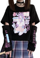 Women's Japanese Harajuku, Hoodie-Free Sweater - SS69