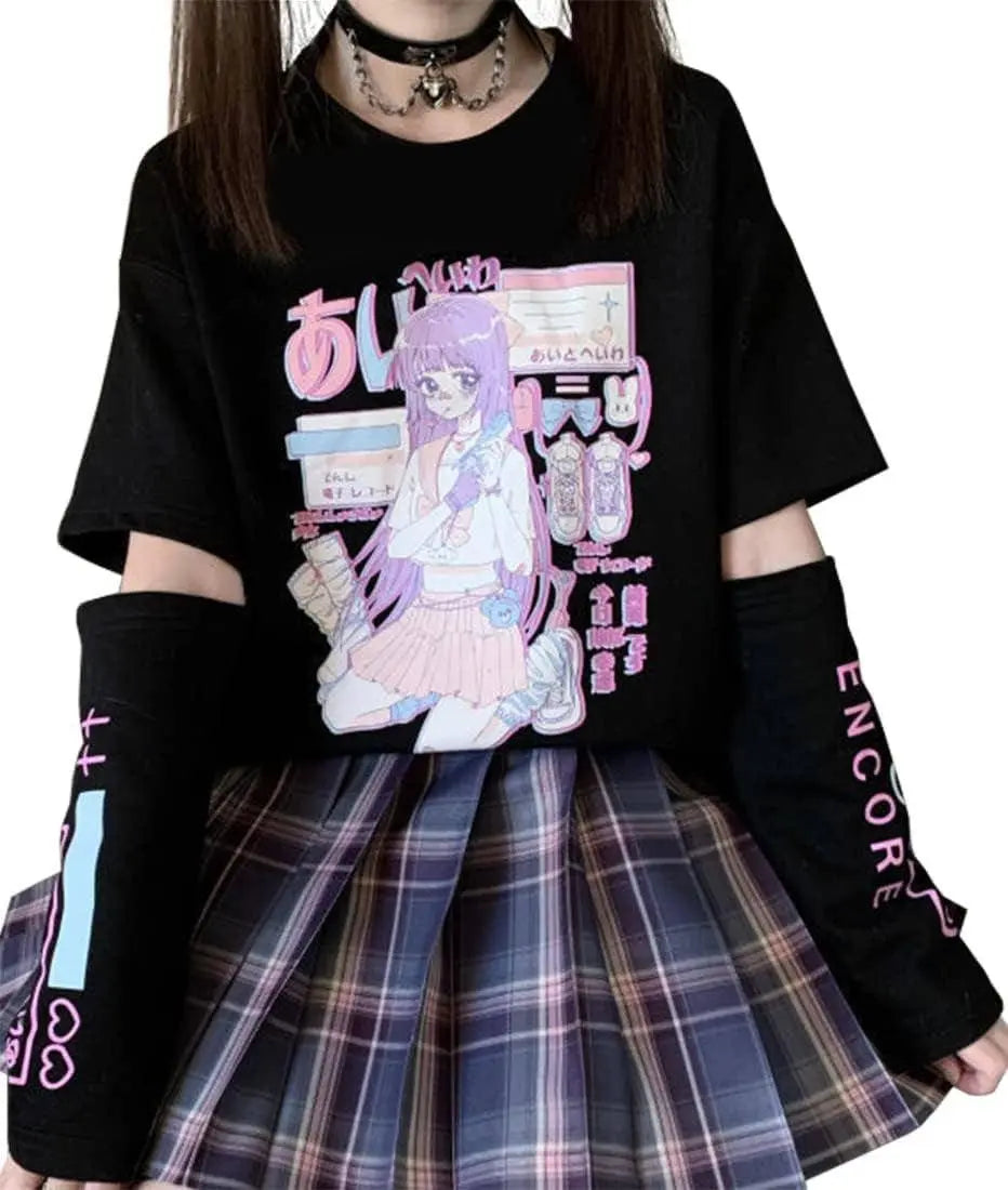 Women's Japanese Harajuku, Hoodie-Free Sweater - SS69