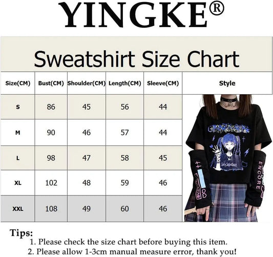 Women's Japanese Harajuku, Hoodie-Free Sweater - SS69