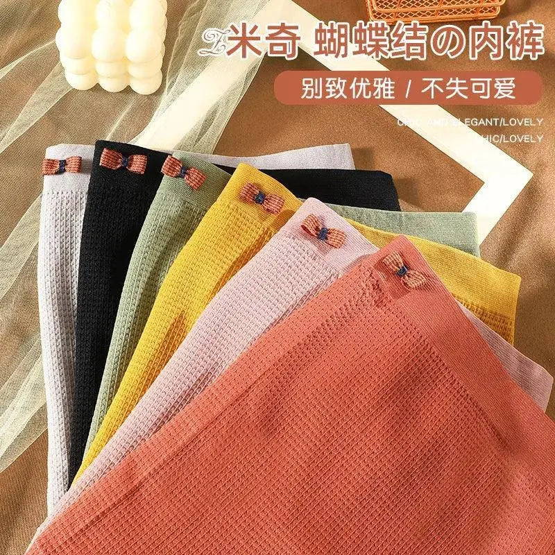 Women's underwear Plus-size XXXXL High elastic Antibacterial Obesity is special briefs lingerie breathable ladies underpants SS69