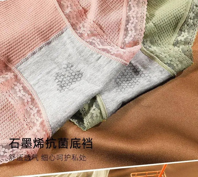 Women's underwear Plus-size XXXXL High elastic Antibacterial Obesity is special briefs lingerie breathable ladies underpants SS69