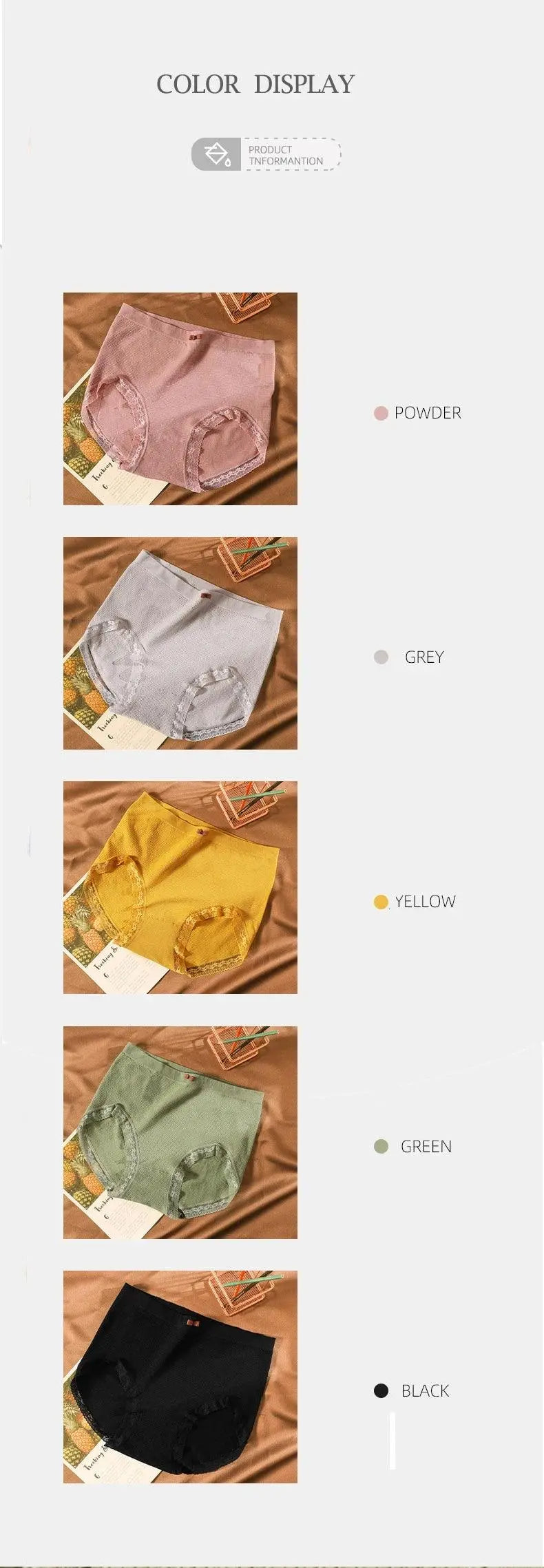 Women's underwear Plus-size XXXXL High elastic Antibacterial Obesity is special briefs lingerie breathable ladies underpants SS69