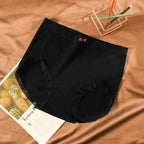 Women's underwear Plus-size XXXXL High elastic Antibacterial Obesity is special briefs lingerie breathable ladies underpants SS69 7.69 black / 1pc / 80kg-150kg