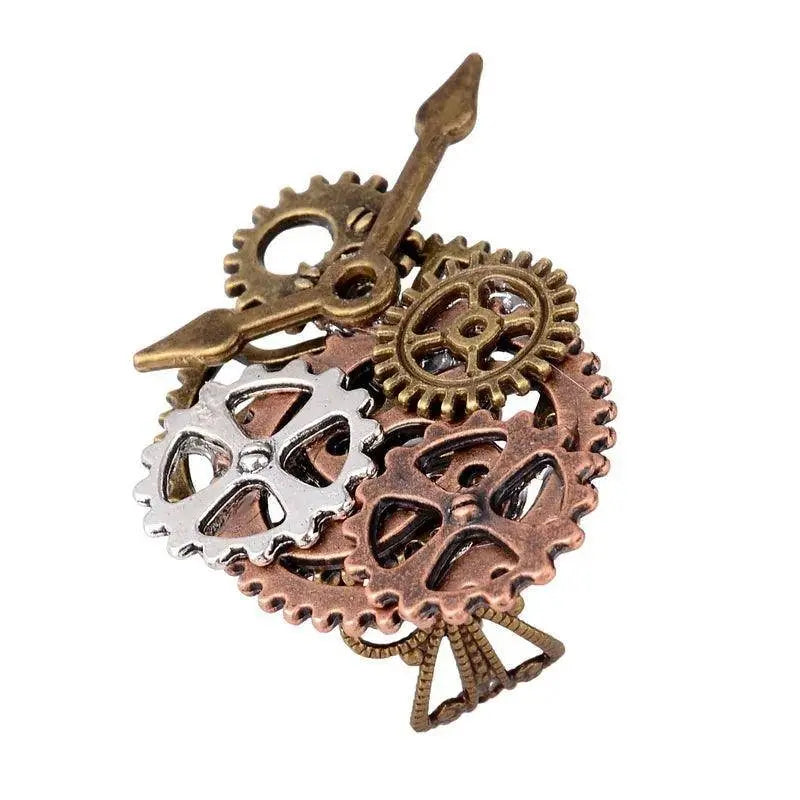 Wonderful Design Mixed Gears/Clock Pointer/Wing/Butterfly Women`s Vintage Steampunk Ring Accessory SS69