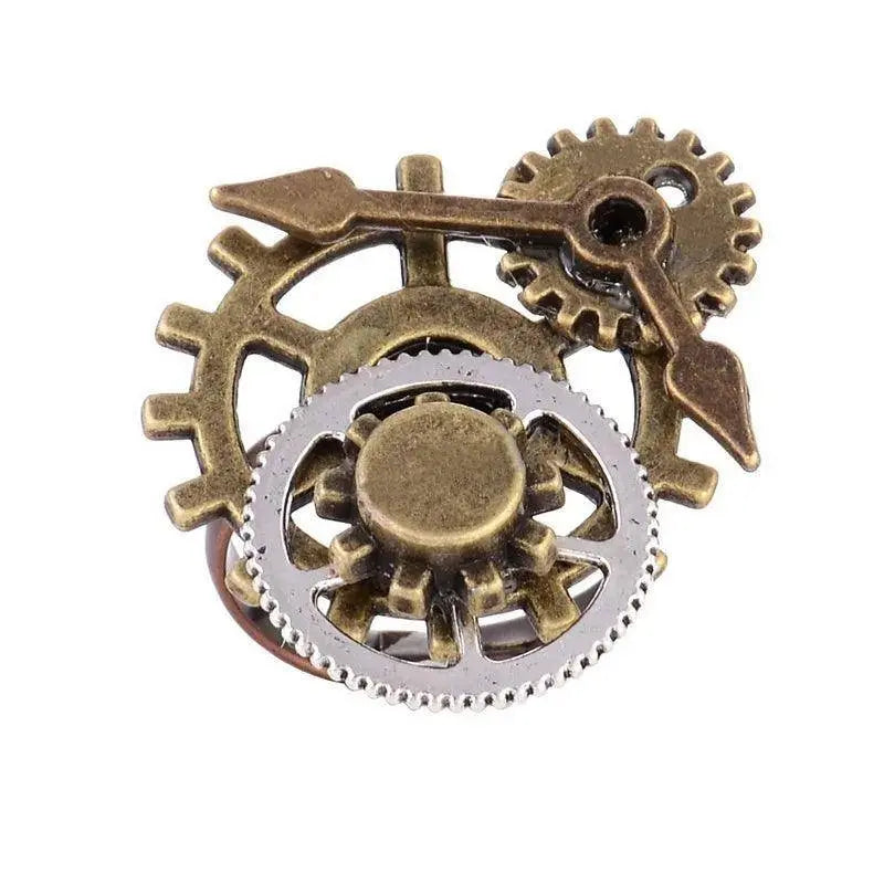Wonderful Design Mixed Gears/Clock Pointer/Wing/Butterfly Women`s Vintage Steampunk Ring Accessory SS69
