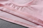 XUANSHOW New Fashion Cotton Crop Top Club Style Ultra Short Sleeves Tees Hot Exposed Breasts Erotic Women Sexy Girl's Tshirt - SS69