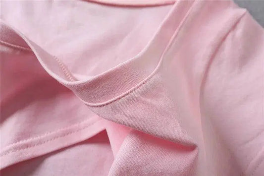 XUANSHOW New Fashion Cotton Crop Top Club Style Ultra Short Sleeves Tees Hot Exposed Breasts Erotic Women Sexy Girl's Tshirt - SS69