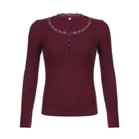 Y2K Button-Up Knitted New Year Christmas Coquette Aesthetic - SS69