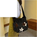 🌟 Y2K Star Canvas Messenger Bag – The Cute Aesthetic Tote You'll Love! Perfect Small Shoulder Crossbody for Your Adventures! ✨💖 #Fashion #Travel - SS69
