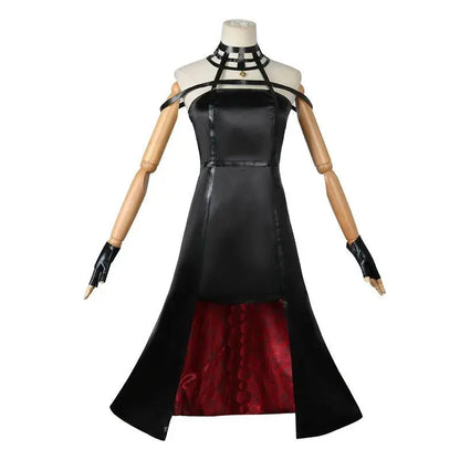 Yor Forger Cosplay costume Headband  Elastic Thigh Stockings Tights Highs Wig Earrings  Yor Forger dress full set for Comic Con - SS69