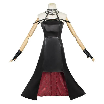 Yor Forger Cosplay costume Headband  Elastic Thigh Stockings Tights Highs Wig Earrings  Yor Forger dress full set for Comic Con - SS69