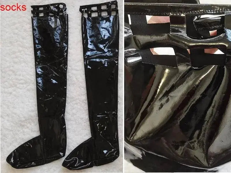 Yor Forger Cosplay costume Headband  Elastic Thigh Stockings Tights Highs Wig Earrings  Yor Forger dress full set for Comic Con - SS69