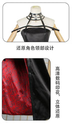 Yor Forger Cosplay costume Headband  Elastic Thigh Stockings Tights Highs Wig Earrings  Yor Forger dress full set for Comic Con - SS69