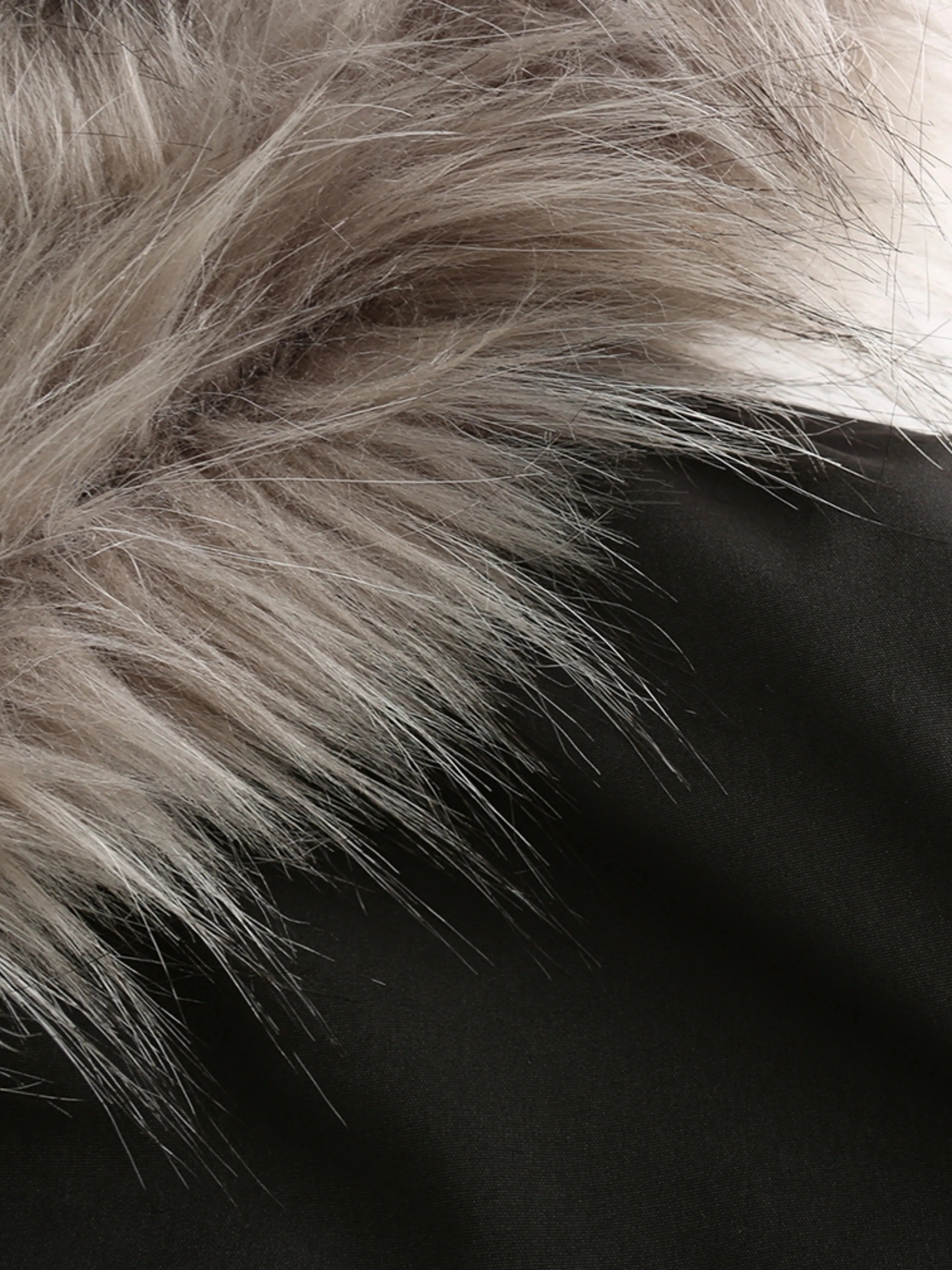 Zip-up Fuzzy Hoodie Parka Coat, Casual Thermal Long Sleeve Drawstring Waist Faux Fur Lined Warm Coat For Fall & Winter, Women's Clothing SS69