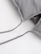 Zip-up Fuzzy Hoodie Parka Coat, Casual Thermal Long Sleeve Drawstring Waist Faux Fur Lined Warm Coat For Fall & Winter, Women's Clothing SS69
