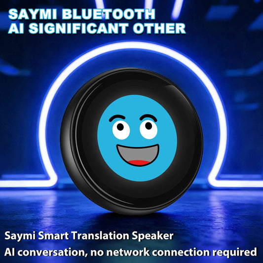 ZNP Z01 Saymi Intelligent Translation Machine Supports 60 Languages, Accurate Translation, Foreign Language Learning, AI Assistant, Battery Life Of 24 Days, Large Capacity+Phone Holder