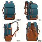 Large Capacity 16-Inch Laptop Backpack - Lightweight Oxford Travel Bag