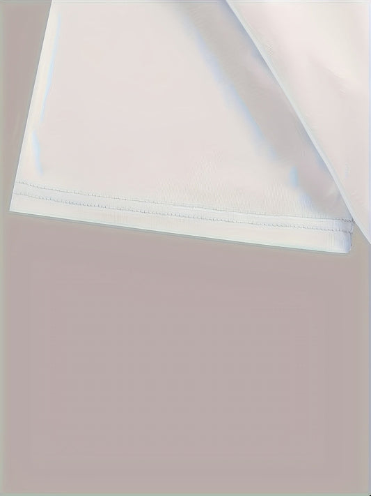 [Graphic Print Crew Neck Tee] Graphic Print Crew Neck T-shirt, Y2K Short Sleeve Top for Spring & Summer, Women's Clothing SS69