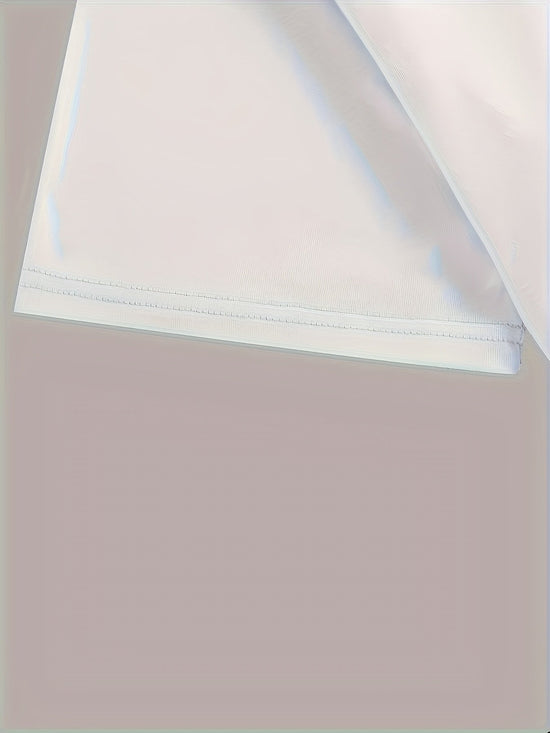 [Graphic Print Crew Neck Tee] Graphic Print Crew Neck T-shirt, Y2K Short Sleeve Top for Spring & Summer, Women's Clothing SS69