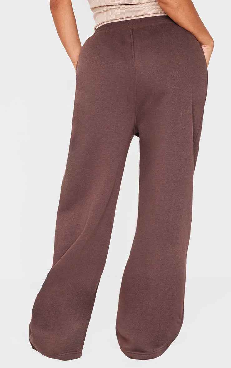 Shape Grey Marl Binded High Waist Wide Leg Joggers