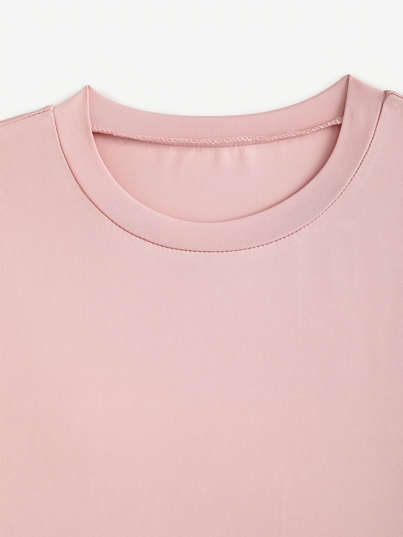 [Pink Floral Dress] Polyester Women's Pink Floral A-Line Dress - Long Sleeves, Round Neck, Machine Washable, Belt Detail, Perfect for Spring/Summer SS69